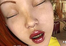 Bold babe strips panties in pov acting lesson date