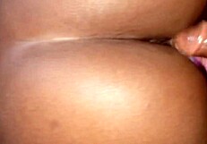 Ebony stepsis gets hardcore pussy fucking from elder in her room