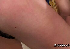 double penetration with machine and toys feels amazing