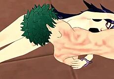 Deku and Midnight hentai videos feature sex blowjob handjob and cumshot gameplay porn uncensored