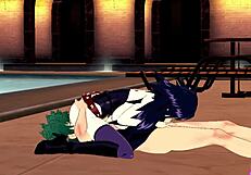 Deku and Midnight hentai videos feature sex blowjob handjob and cumshot gameplay porn uncensored