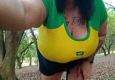 I got so naughty at the park, showing off and climaxing with Mary Jhuana outdoors.