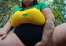 I got so naughty at the park, showing off and climaxing with Mary Jhuana outdoors.