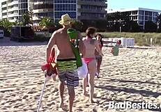 Spring Break Women FUCKING Nice Dong at Wild Party