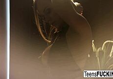 hey, can busty blonde katarina in lingerie and stockings tempt you to watch her?