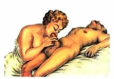 These vintage erotic drawings are just so cool