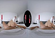 Reality Lovers VR Features a Skinny Petite Latex Android Bent Over