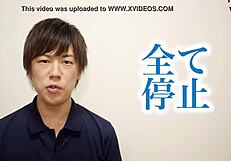 Japanese gay boy kazuya in detailed action