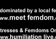 i love my crossdressing fantasy with lingerie and femdom toys