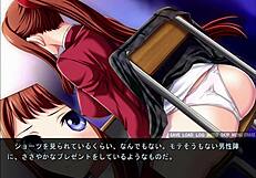 In the legend of Marie's exposure, she fingers herself with toys outdoors during a game of masturbation.