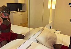 Horny Girl In Tights And Miniskirt Wants Cock In Her Tight Pussy