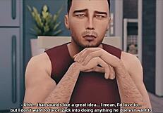 Uncle educates twink on blowjob