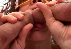 my italian milf wife is sucking that cock and rubbing it in her pussy, feeling so european and naughty