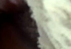 The girl next door housewife gets her wet pussy fucked on the bed.