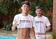 Behind The Scenes With Rodrigo Weeh And Naughty Teens In Backroom Oral