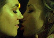 Two Horny Girls Fucking With Kissing