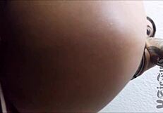 Karma Rx Oils Up on Sybian Machine with Big Dick and Pretty Teen Pussy