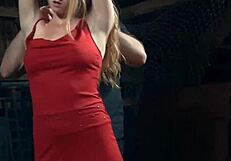 Is The Ginger Sub Getting Punished Outdoors In Bondage?