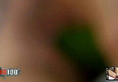 ever seen a spanish mature slut take veggies and cock in her ass?