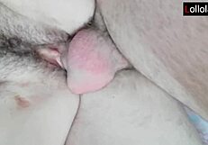 Man, I’m obsessed with this hairy Italian chick’s footjob skills!