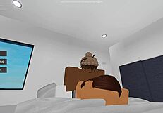 Amateur brunette sucks monster cock in doggystyle and cowgirl