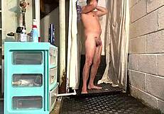 i enjoy extreme gay enema and shower masturbation