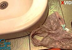 Framed My Girlfriend, Stole Her Panties, and Came Inside