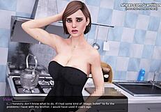 Step sister helps nerd in dating game