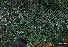 मॉन्स्टर टिट्स लेस्बियन बाउंड और एनल टॉयड बीडीएसएम सेशन में असफकिंग के साथ