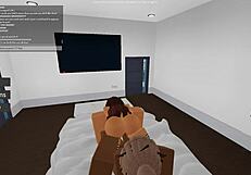 Amateur brunette sucks monster cock in doggystyle and cowgirl