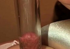 Check out these big nipples pumping!