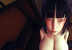 pov hinata hyuga uses her sensual body to get fucked hard