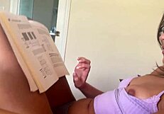 Study Session With Hot Nerdy Teen 18+ In Household Fantasy.