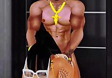 I turned her Fortnite game into a wild fuck night with squirting and big ass action.