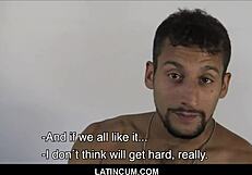 Amateur Straight Latin Stud Rocco Gets Gay Bareback Fuck