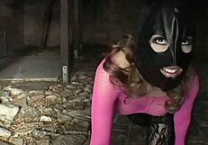 Submissive blonde performs oral until ready for action