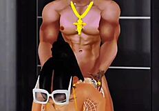 I turned her Fortnite game into a wild fuck night with squirting and big ass action.