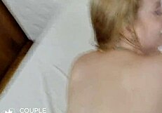 Why does this slutty milf beg for hard anal pounding at the motel?