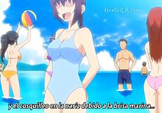 This Linda Rubia Hentai Girl On The Beach Is Super Hot 😏