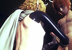 Yaoi Femboy Zelda Blows Link!