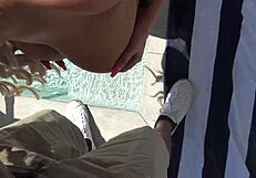 brandi bae fucks the pool boy, and i stuck a butt plug in her big ass