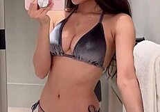 Blast Jizz Over DJ Henney's Hot Bikini Body