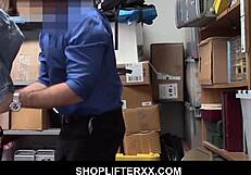 pregnant kimmy granger, why'd security officer bang you for shoplifting?