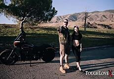 Toughlovex Big Tit Beauty Katrina Jade Fucked Outdoors In Doggystyle With Blowjob And Muff Diving