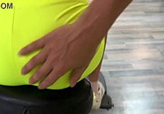 Trainer offers taboo exercises and fucks young katty close up in the gym cum on ass