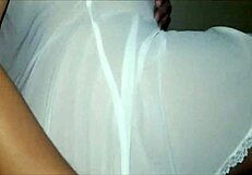 Husband Destroys Wife's Ass on Honeymoon in Sensual Clothes