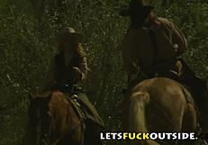 lets fuck outside - cute brunette big boobs public fuck