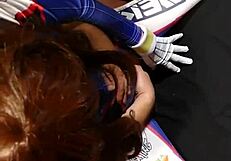 overwatch cosplay tiny d va moans on thick cock