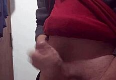 Solo fun with clothes on