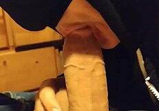 Sucking Father-In-Law's Cock! Daddy Cumshot with Uncle!